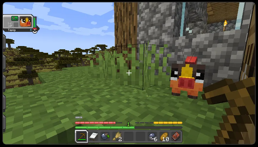 Cobblemon Interface, Текстуры, Minecraft