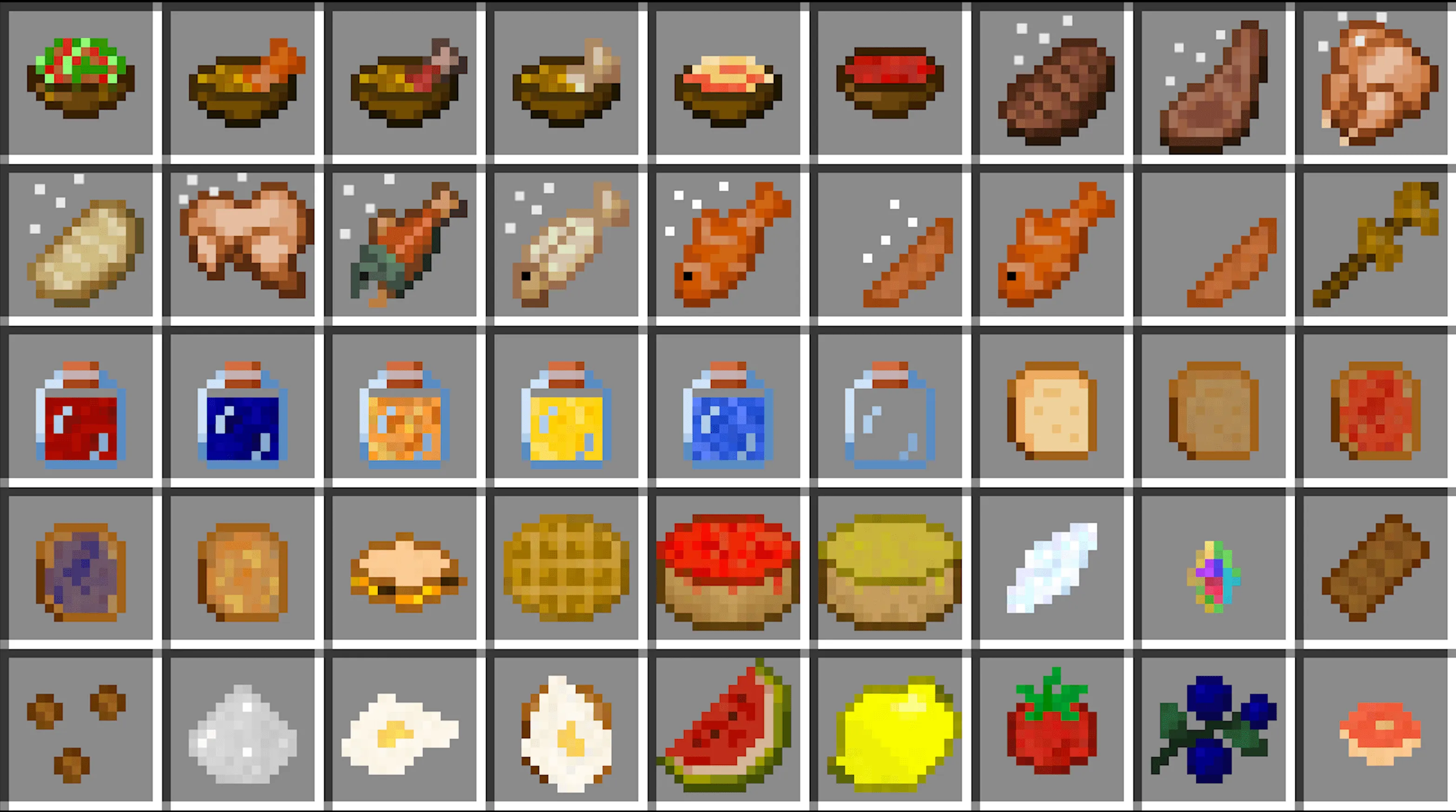 More Food - Java, Моды, Minecraft