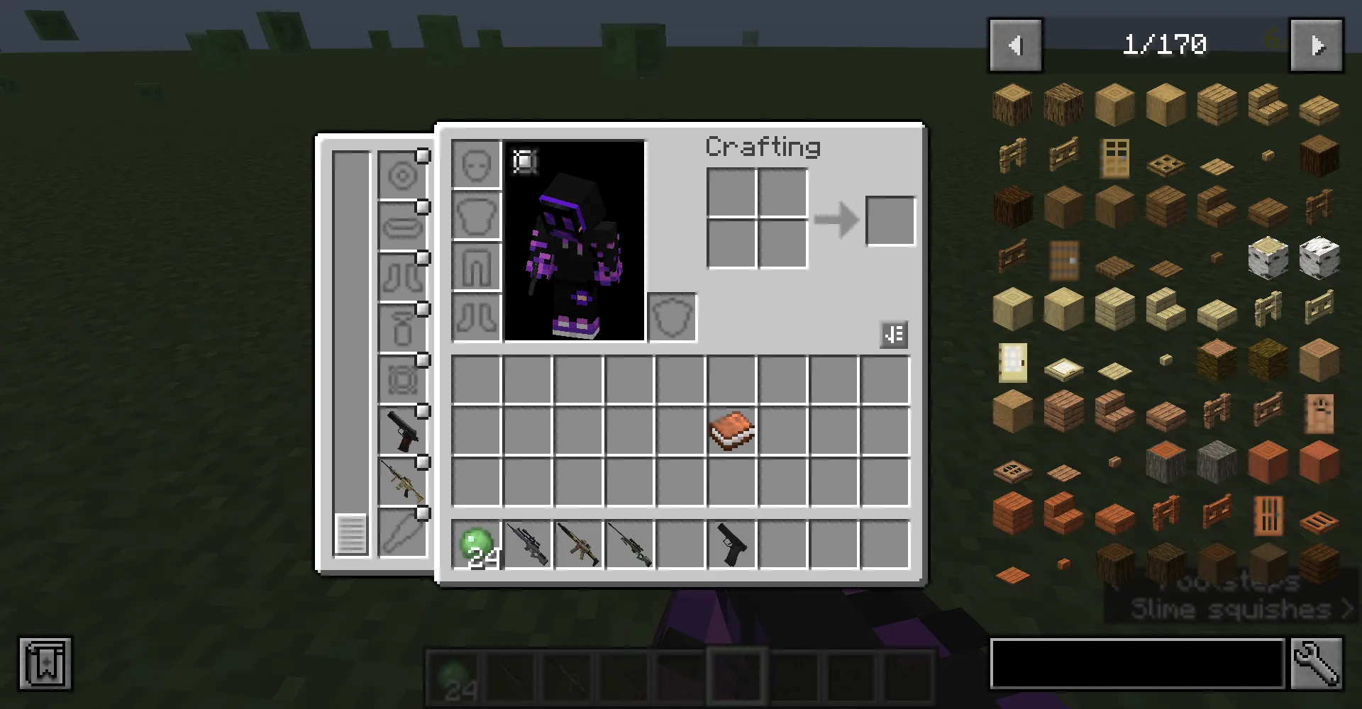 curio's point blank, Дата-паки, Minecraft