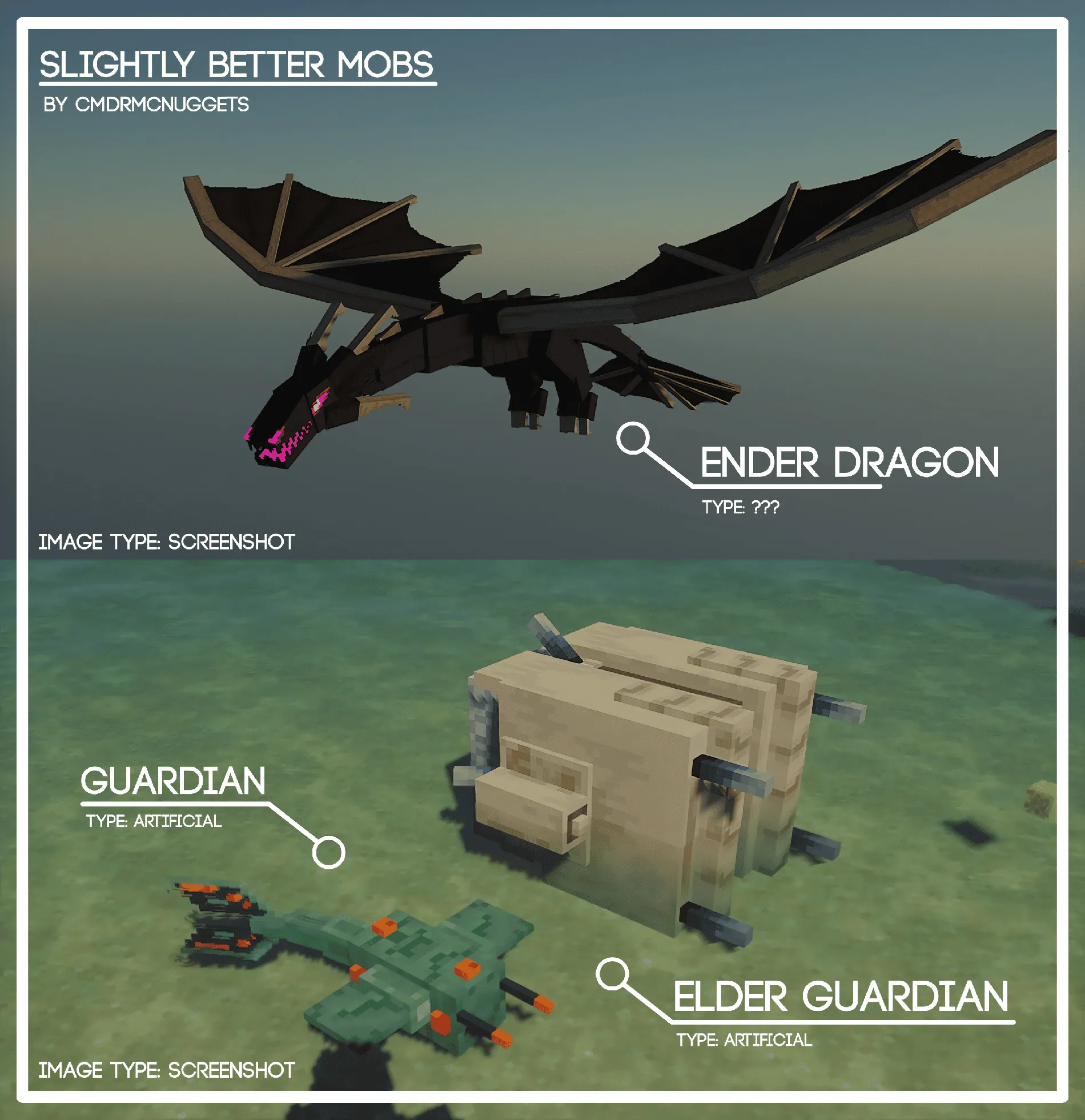 Slightly Better Mobs, Текстуры, Minecraft