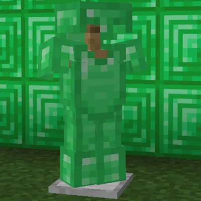 Simple Emerald Armor [FABRIC], Моды, Minecraft