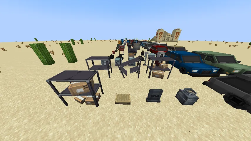 Doomsday Decoration Material Repainting — скриншот 11 (Текстуры, Minecraft)