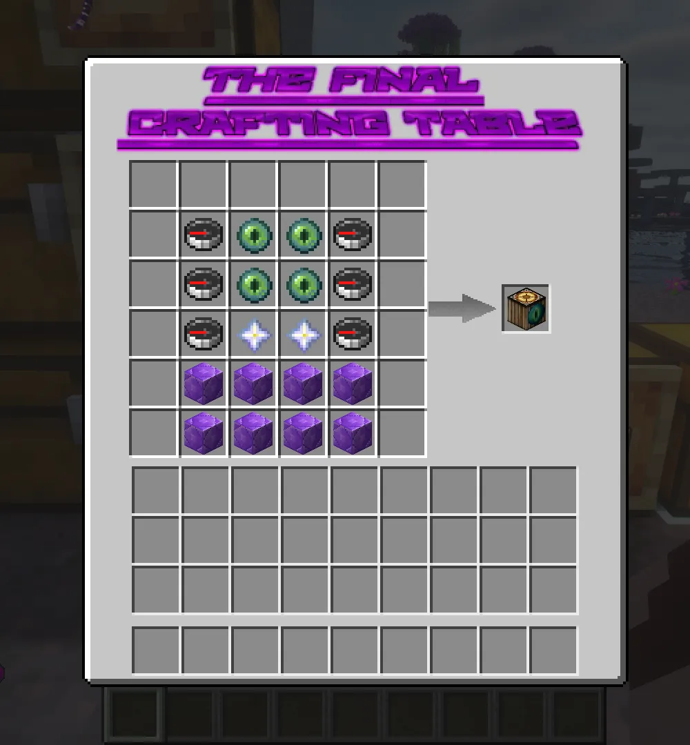 The Final Recipes — скриншот 4 (Моды, Minecraft)