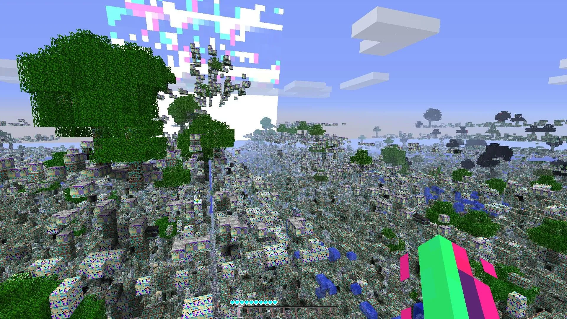 Corrupted Texture Pack, Текстуры, Minecraft