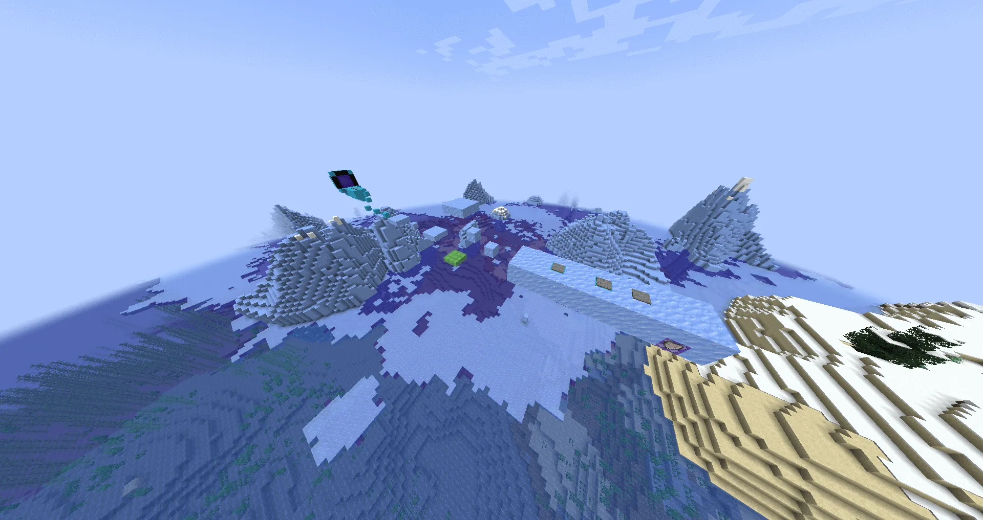 untitled Parkour map, Карты, Minecraft