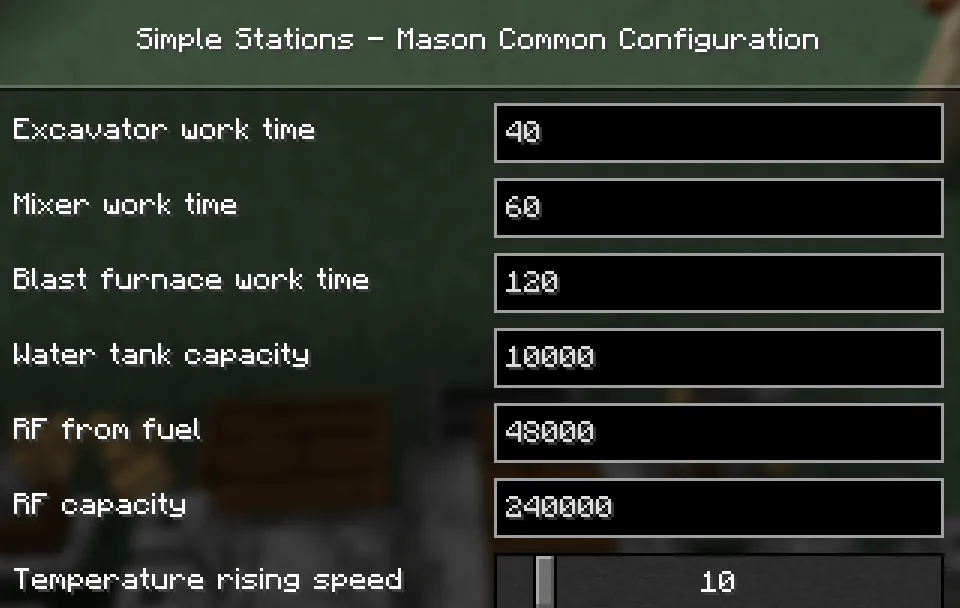 Simple Stations - Mason, Моды, Minecraft