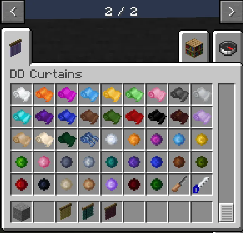 Dary's Decoratives: Curtains, Моды, Minecraft
