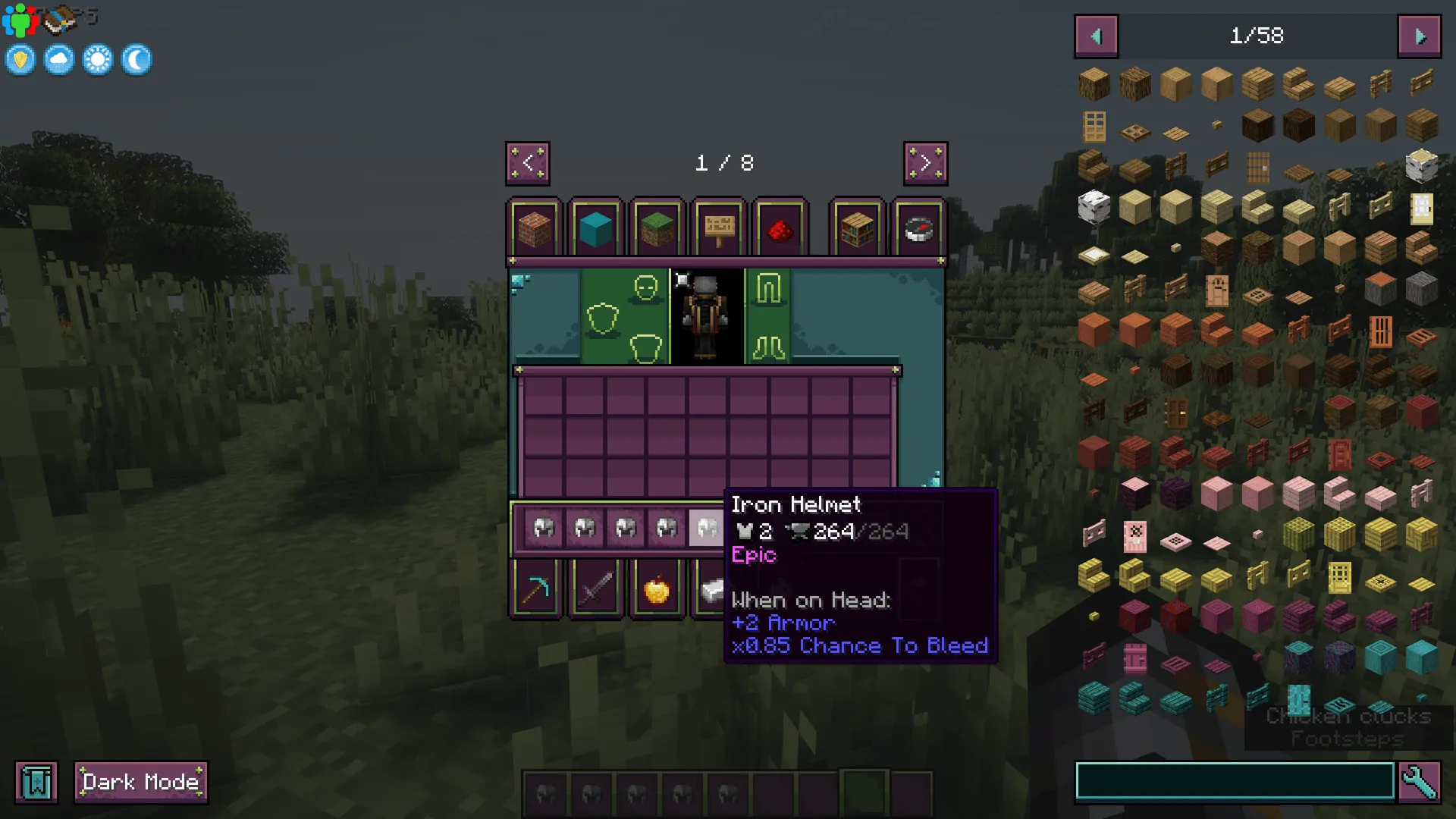 DurabilityRarity, Моды, Minecraft