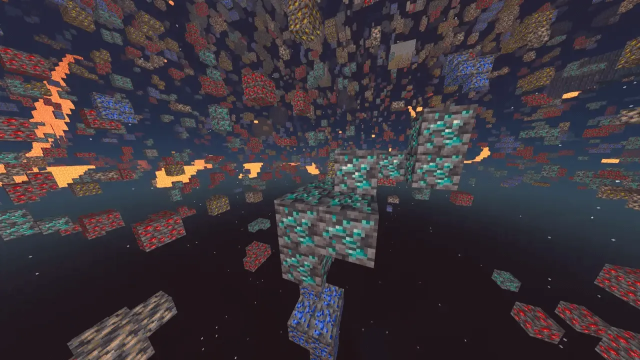 X-Ray Texture Pack, Текстуры, Minecraft