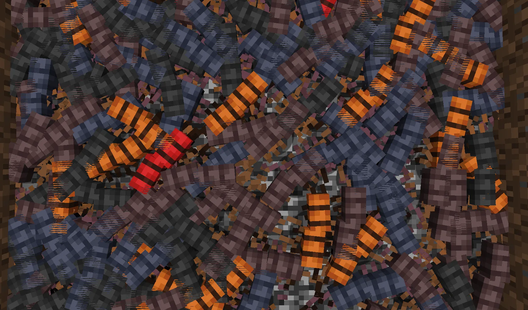 Cutie Crawlies - Centipede silverfishes — скриншот 1 (Текстуры, Minecraft)