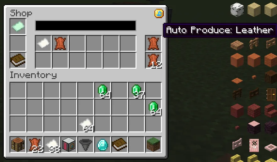 BBL Shops, Моды, Minecraft