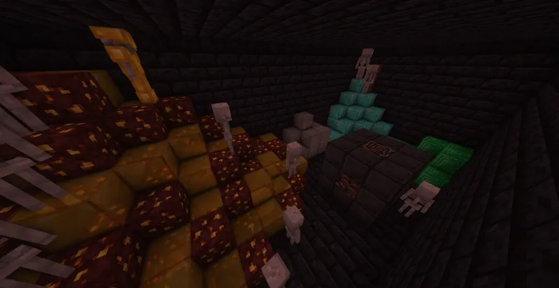 Horde of the Bastion Last Base (survival addition), Карты, Minecraft