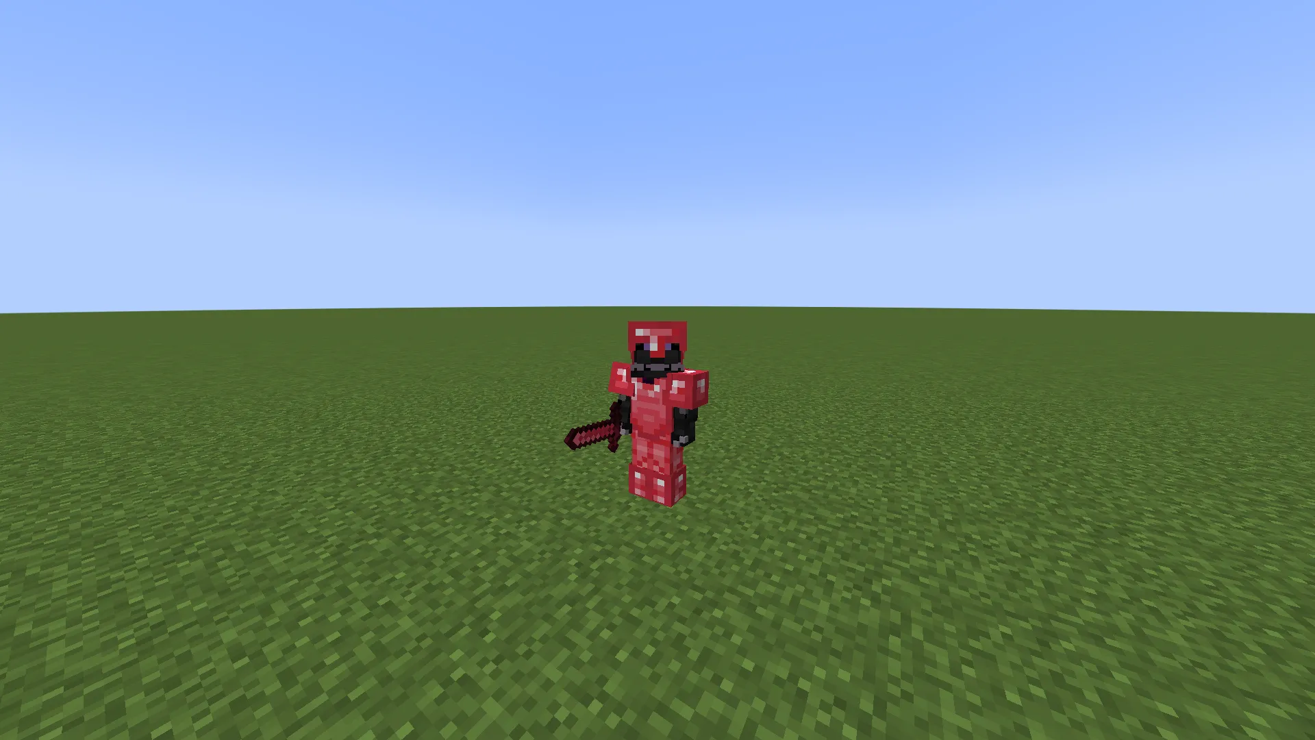 Red Netherite Armor, Текстуры, Minecraft