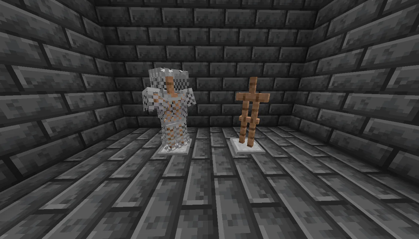 Jungle Armor Stand — скриншот 1 (Текстуры, Minecraft)