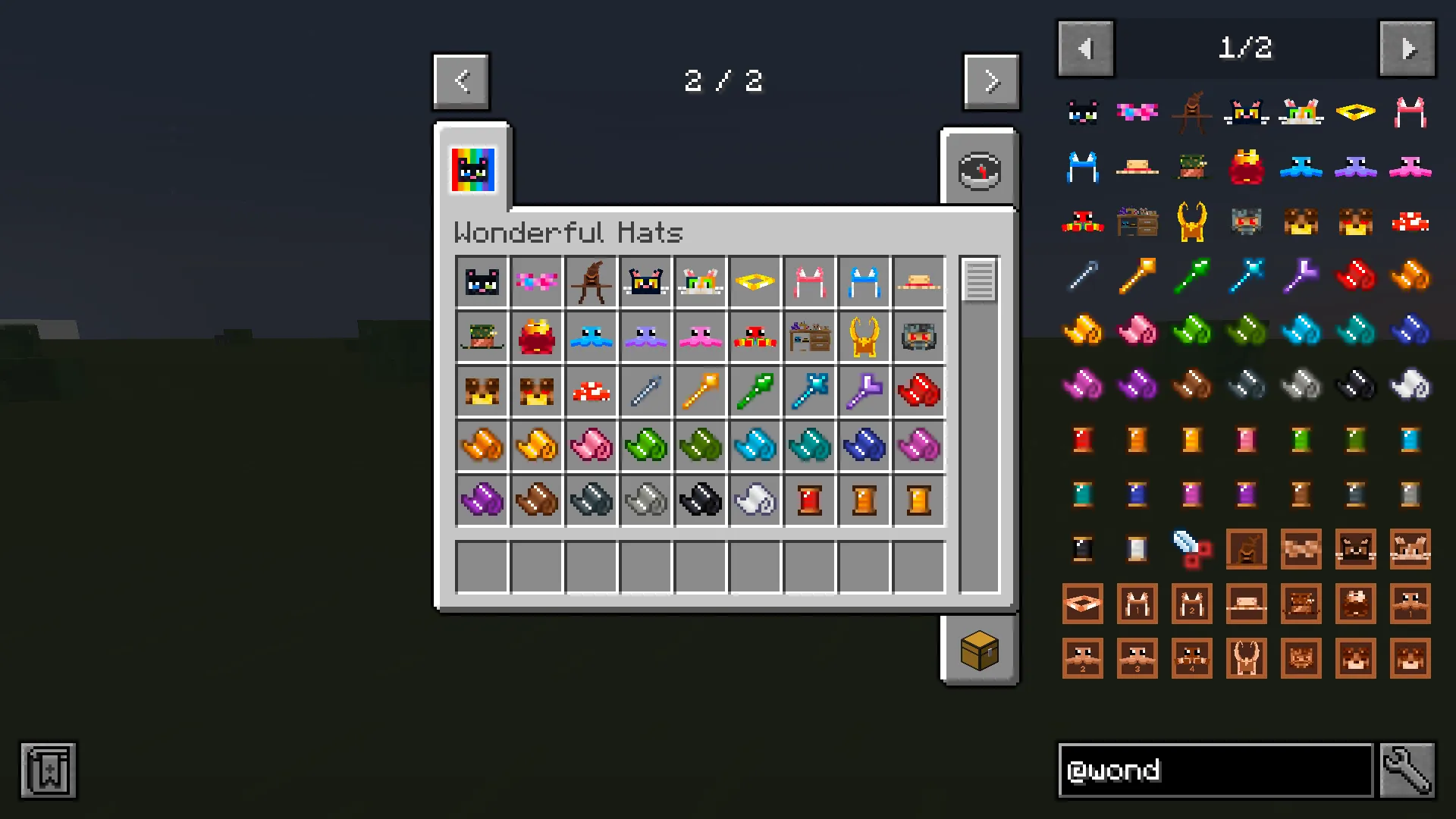 Wonderful Hats, Моды, Minecraft