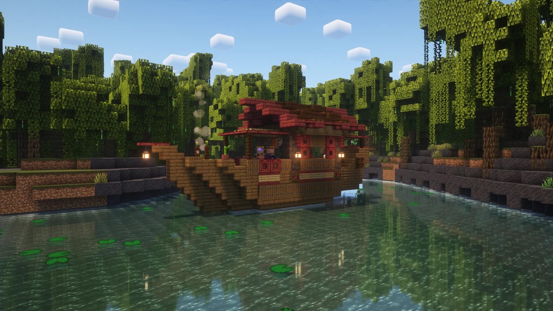 Swamp Boat, Моды, Minecraft