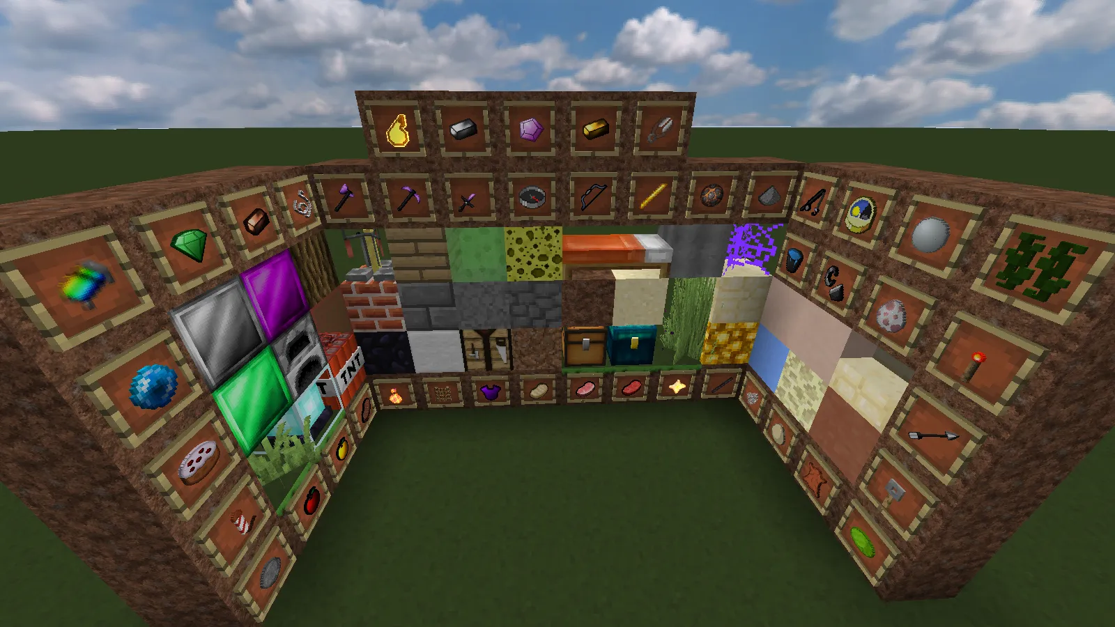 DM_Gaming V1, Текстуры, Minecraft