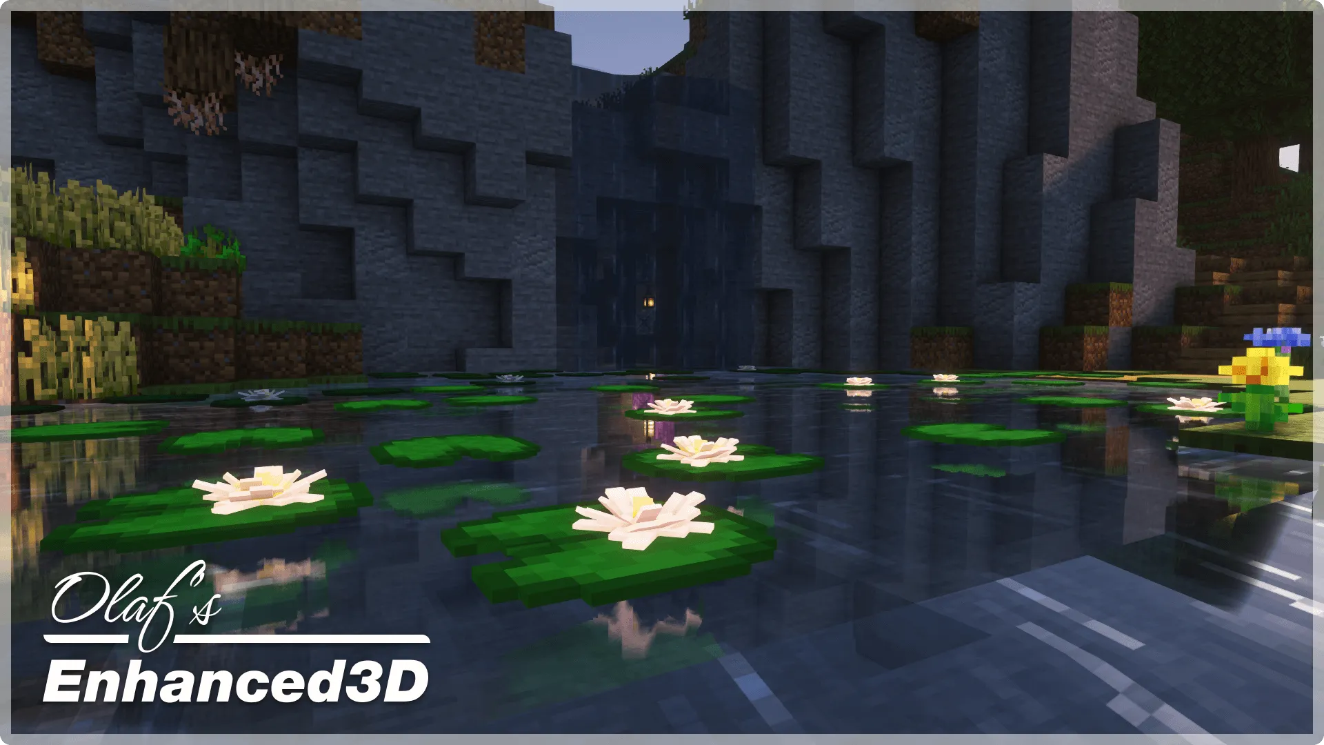 Olaf's Enhanced 3D — скриншот 2 (Текстуры, Minecraft)