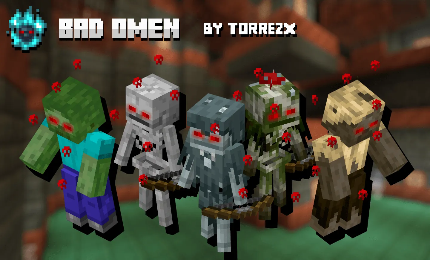 Torrezx-Bad omen, Текстуры, Minecraft
