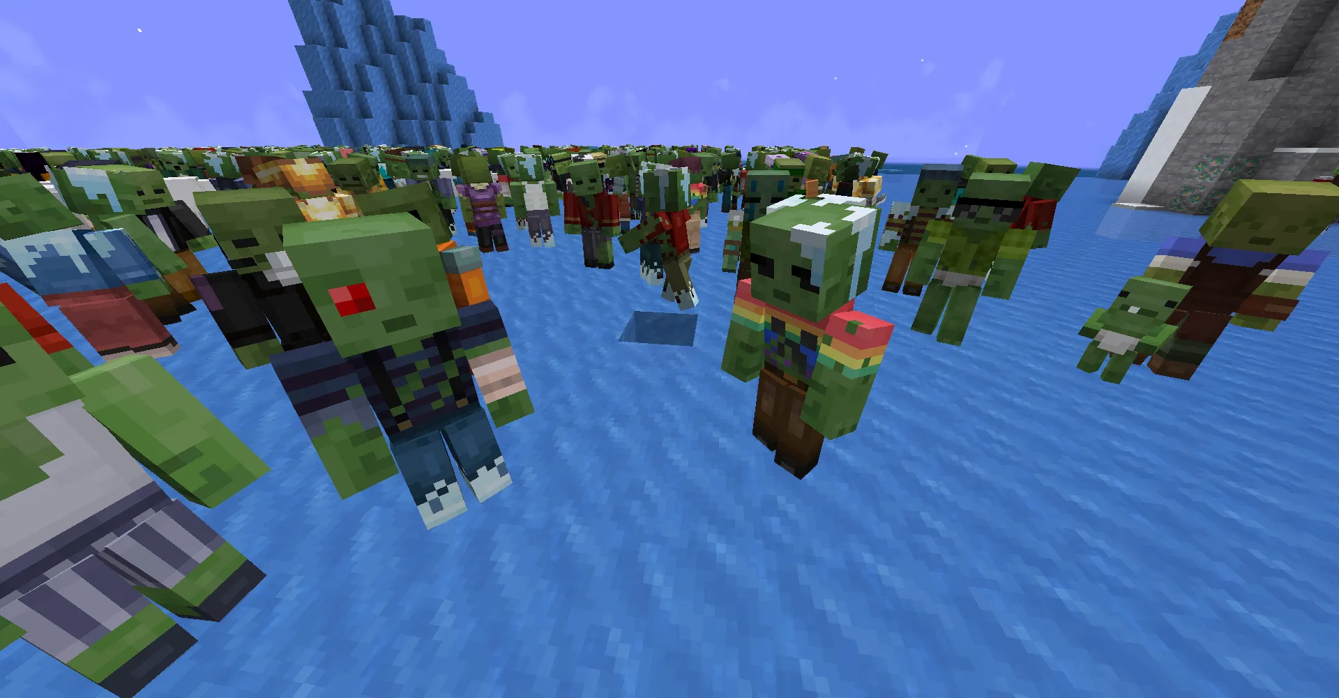 Mickey Joe's Zombies, Текстуры, Minecraft