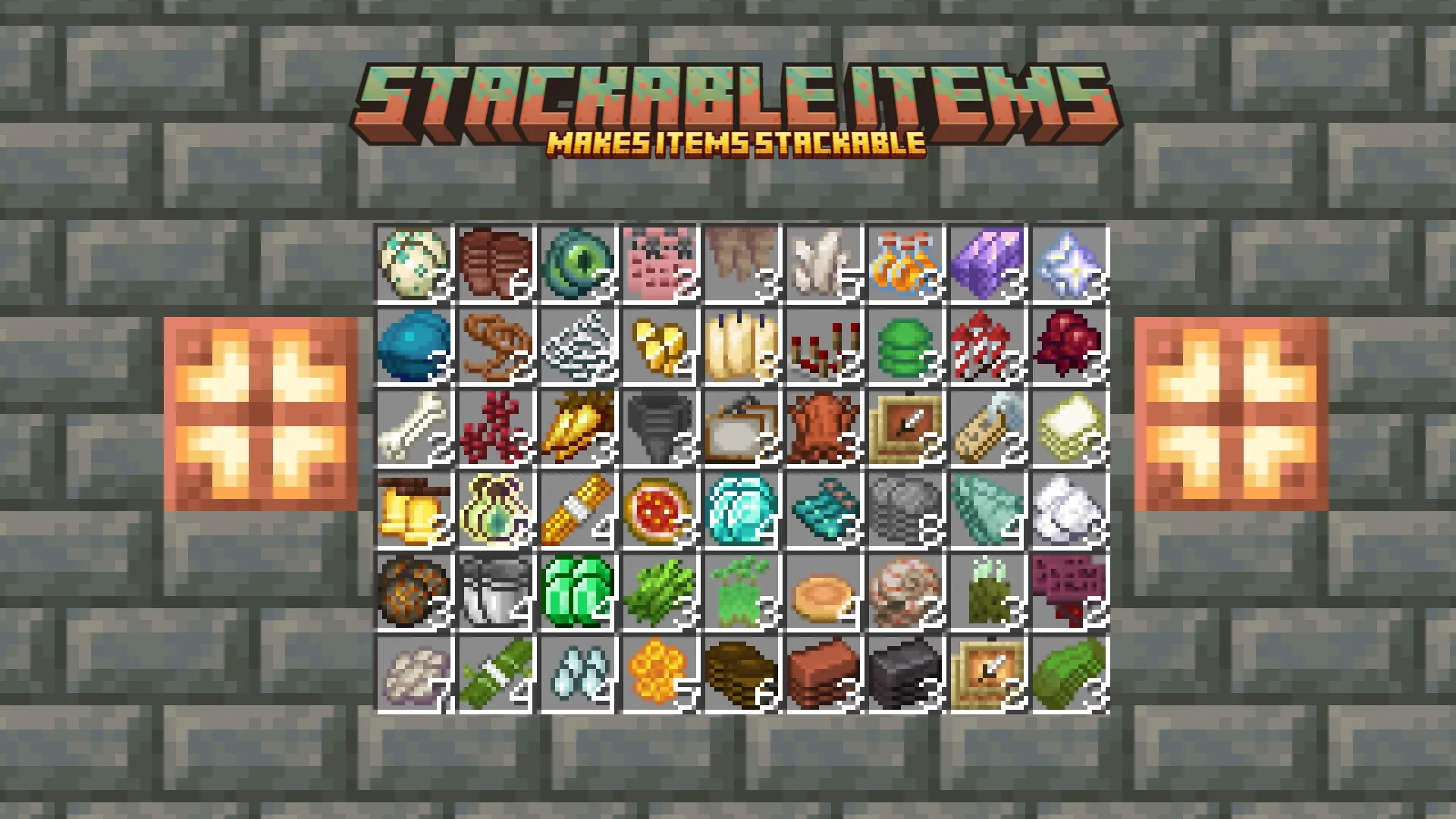 Slimemike's Stackable Items — скриншот 1 (Текстуры, Minecraft)