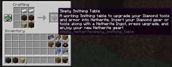 Simply Netherite — скриншот 2 (Моды, Minecraft)
