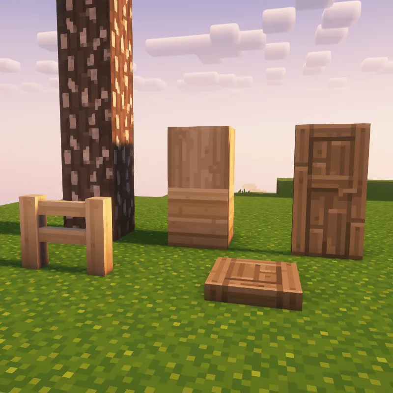 Whimscape x Terrestria — скриншот 4 (Текстуры, Minecraft)