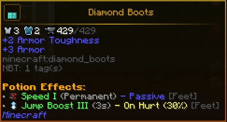 Potion Effects Set, Моды, Minecraft
