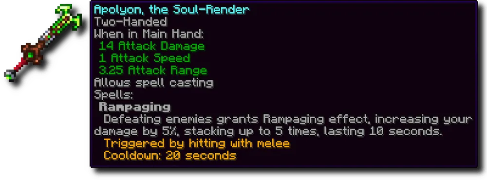 Arsenal (RPG Series), Моды, Minecraft