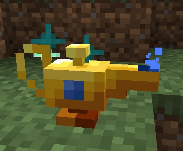 Genie Lamp, Моды, Minecraft
