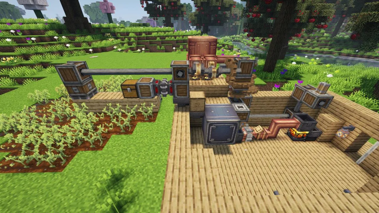 EA Farm — скриншот 5 (Модпаки, Minecraft)