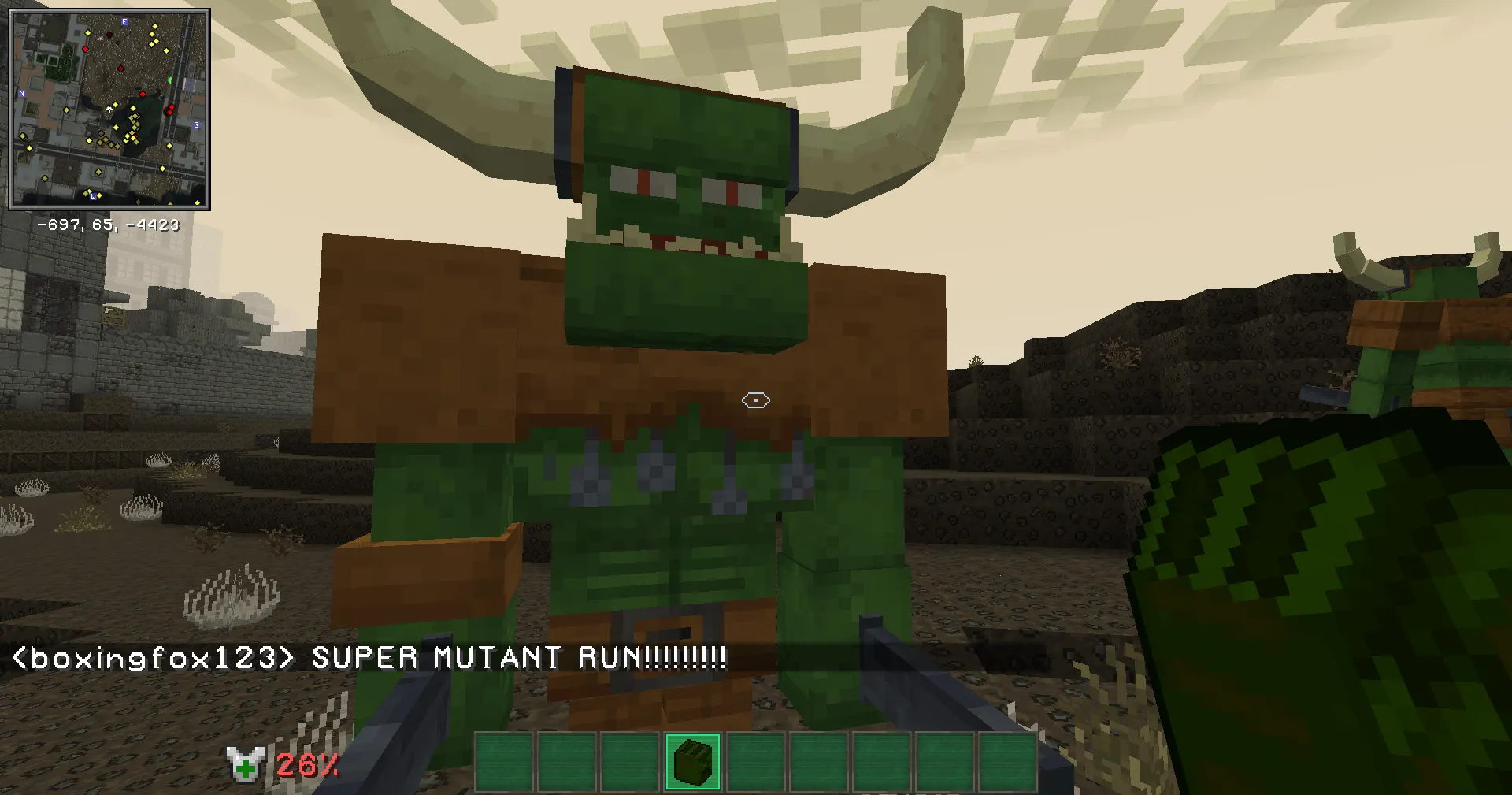 SURVIVE THE FALLOUT — скриншот 6 (Модпаки, Minecraft)