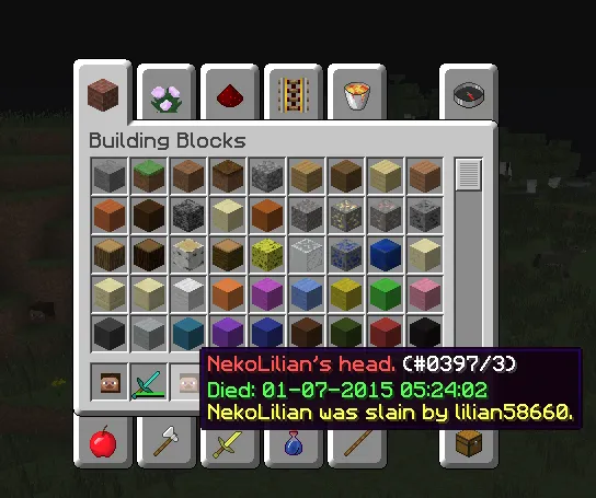 HCF - HeadDrop — скриншот 1 (Плагины, Minecraft)