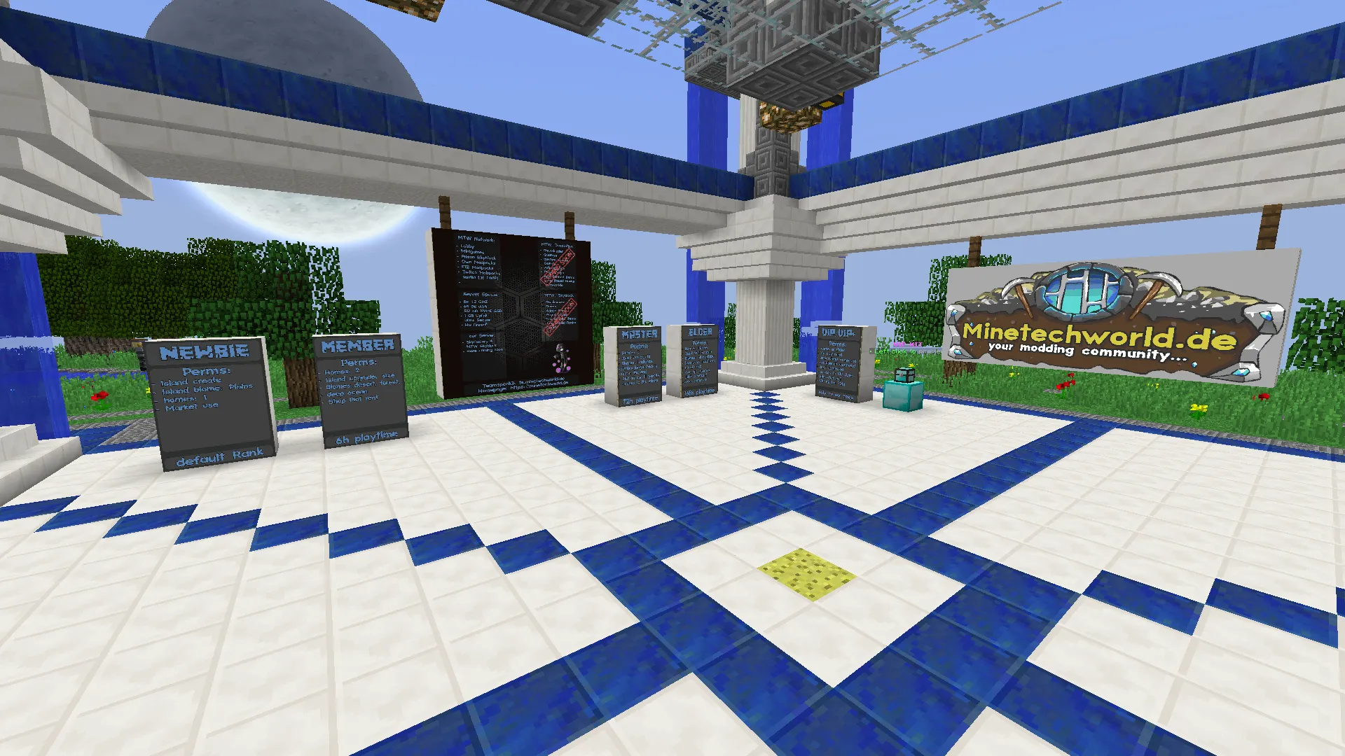 MTW Skyblock Reborn — скриншот 3 (Модпаки, Minecraft)