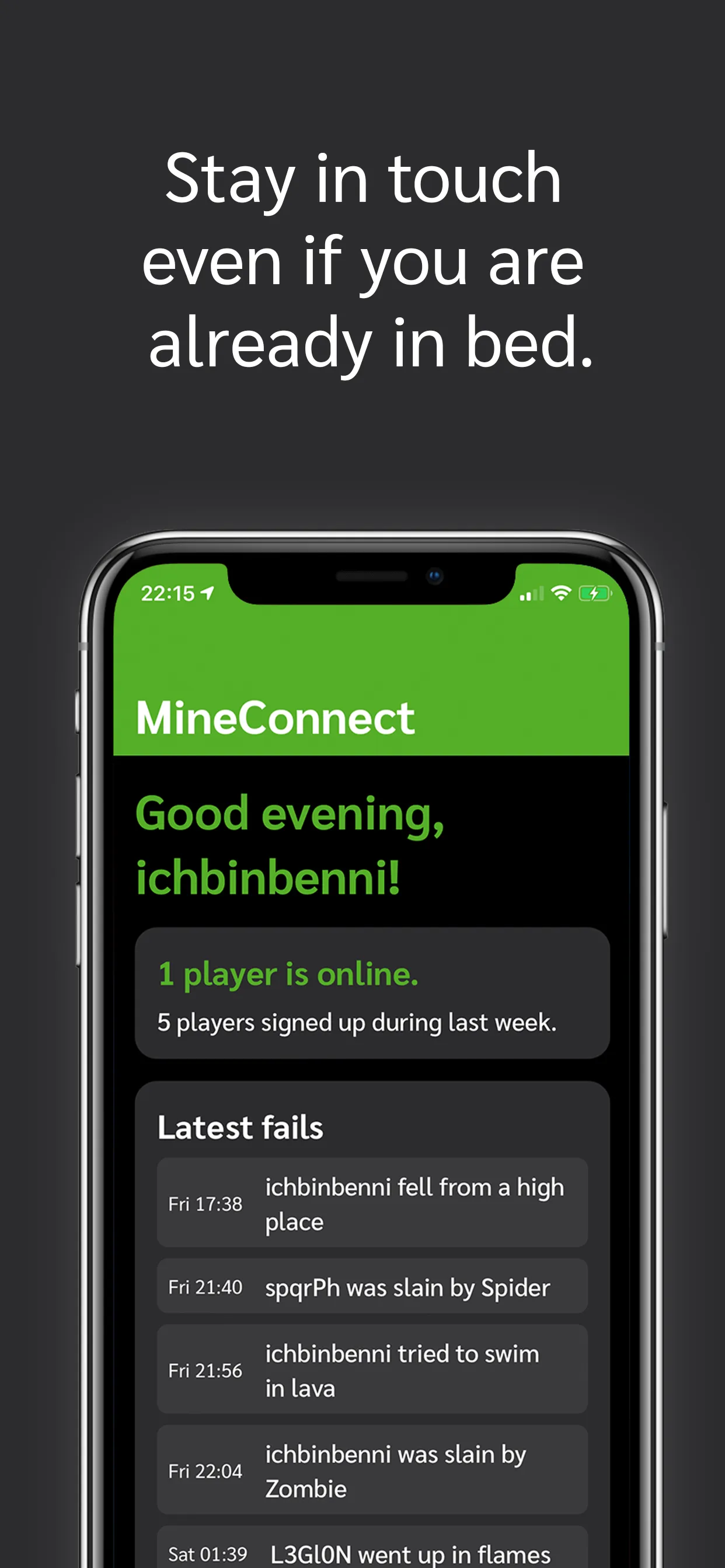 MineConnect — скриншот 1 (Плагины, Minecraft)
