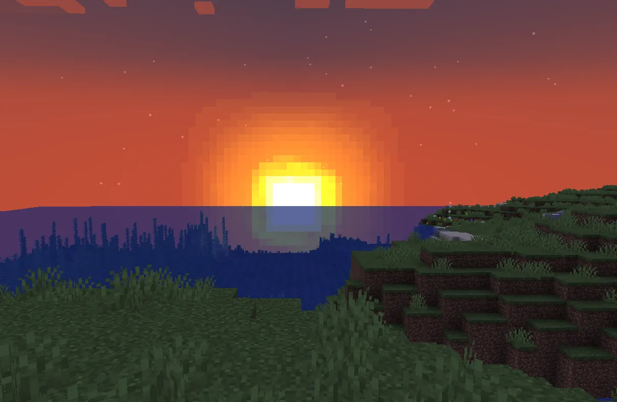 Better environment (OPTFINE REQUIRED) — скриншот 1 (Текстуры, Minecraft)