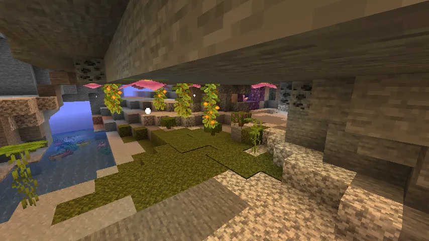 Cave and Cliffs update in Nether update — скриншот 10 (Текстуры, Minecraft)