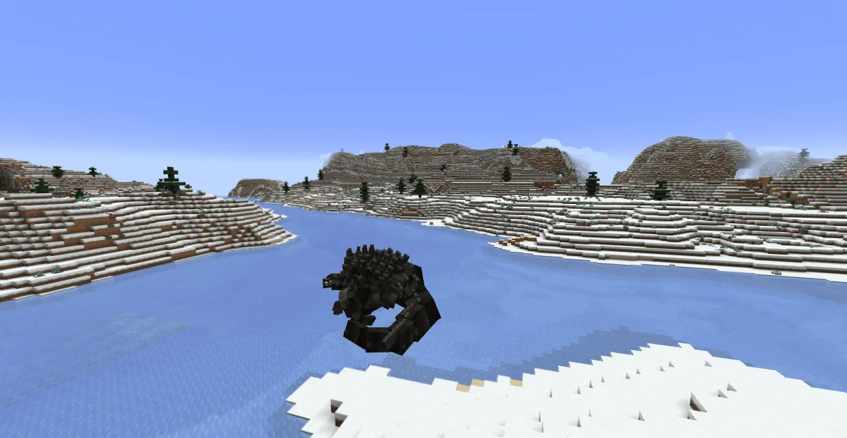 Legendary Godzilla Spinosaurus (Fossils and Archeology) — скриншот 1 (Текстуры, Minecraft)