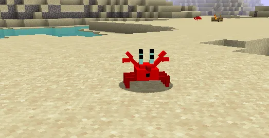 Crab mod — скриншот 2 (Моды, Minecraft)