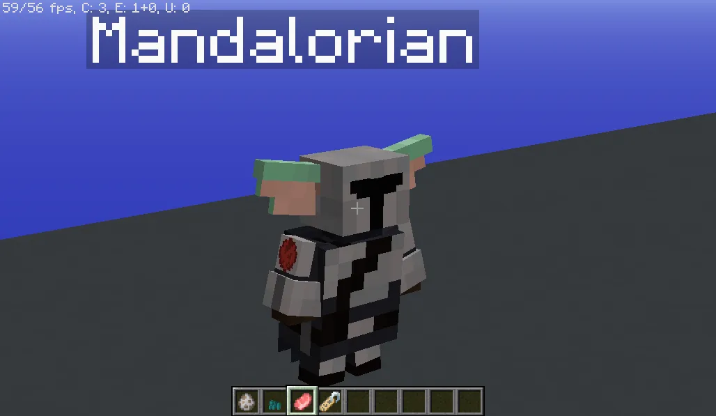 Star Wars Mandalorian The Child Resource Pack — скриншот 2 (Текстуры, Minecraft)