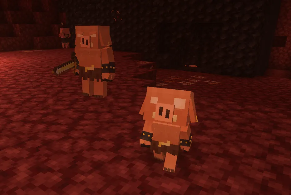 A Minecaft Movie Mobs, Текстуры, Minecraft