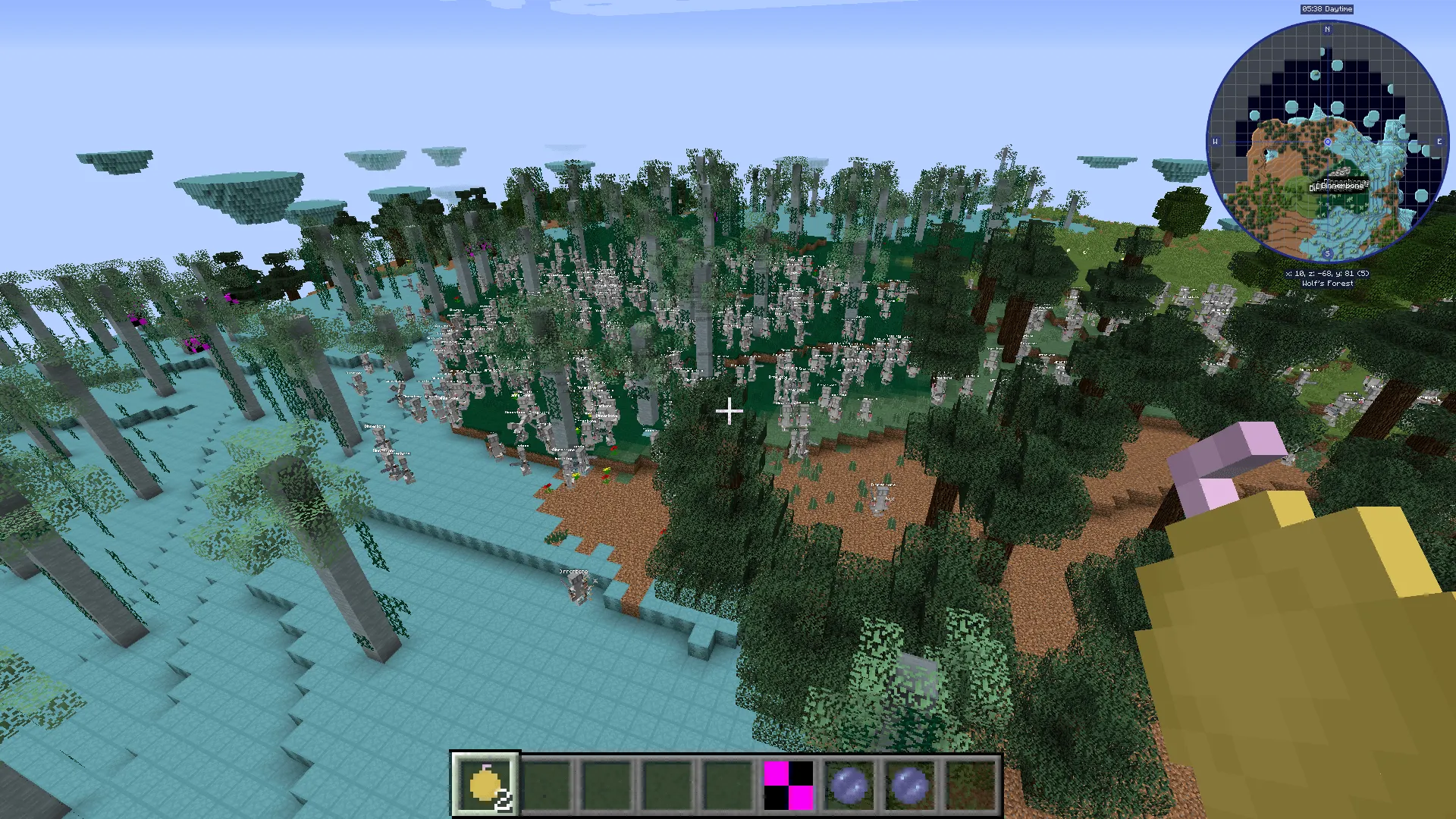 Captain's Wolves, Моды, Minecraft