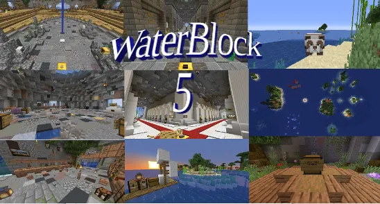 WaterBlock, Карты, Minecraft