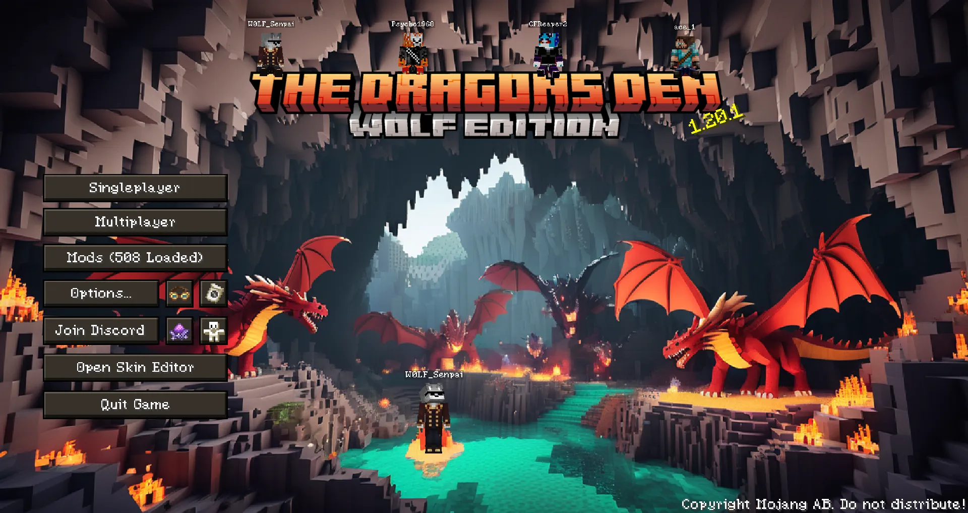 Dragons-Den_TXPack — скриншот 5 (Текстуры, Minecraft)
