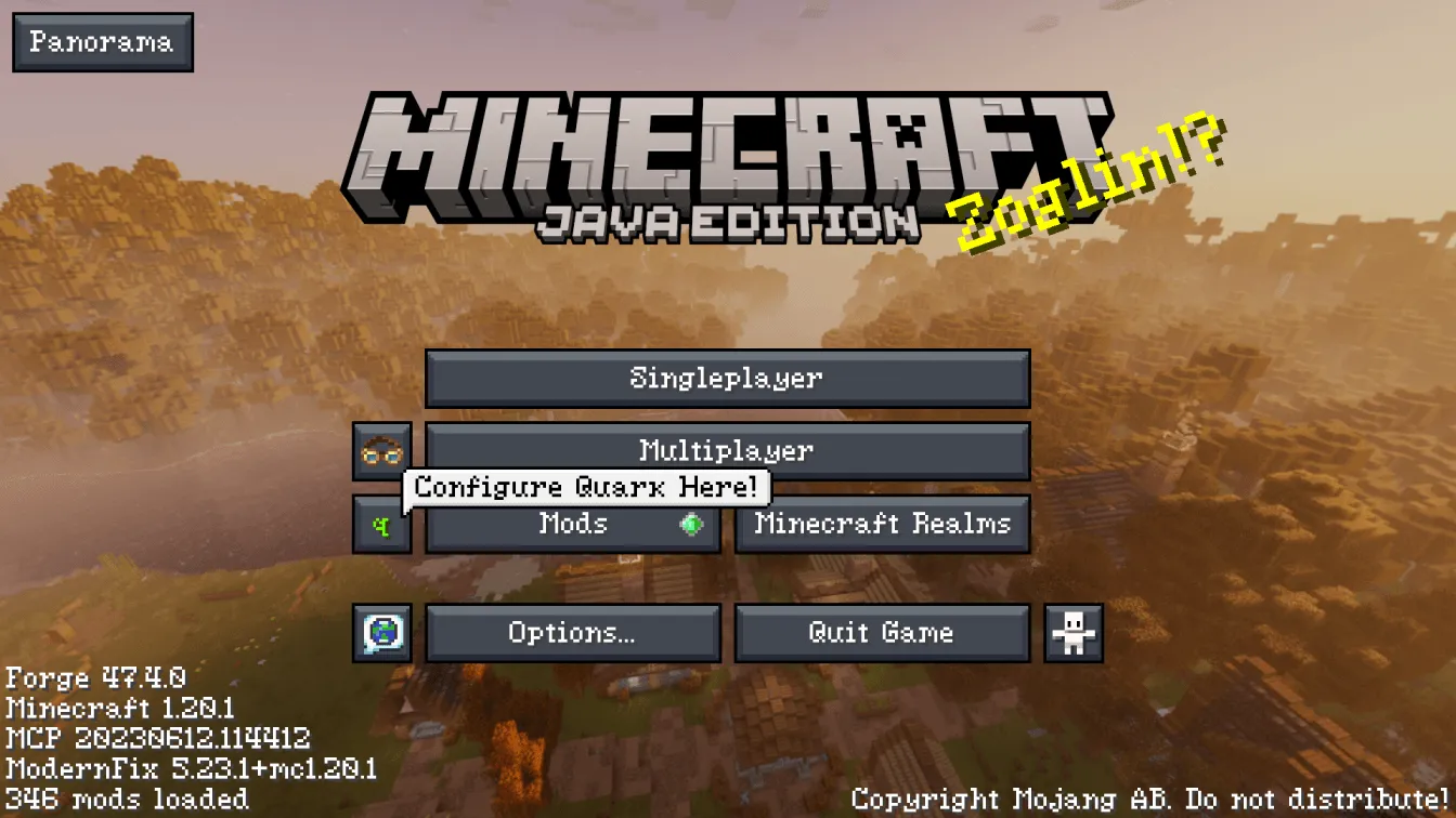 Grand Odyssey Panorama — скриншот 1 (Текстуры, Minecraft)