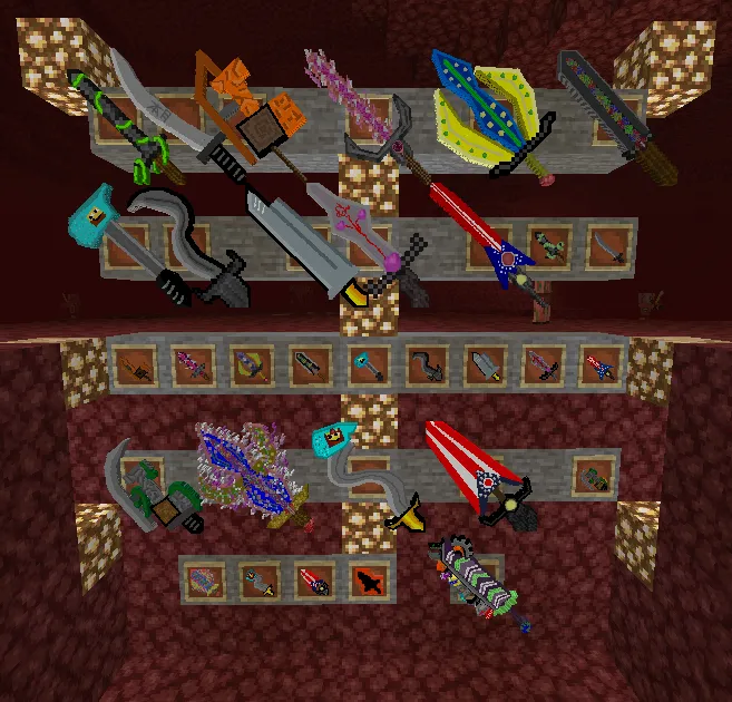 Calebeesy's Structure Swords, Моды, Minecraft