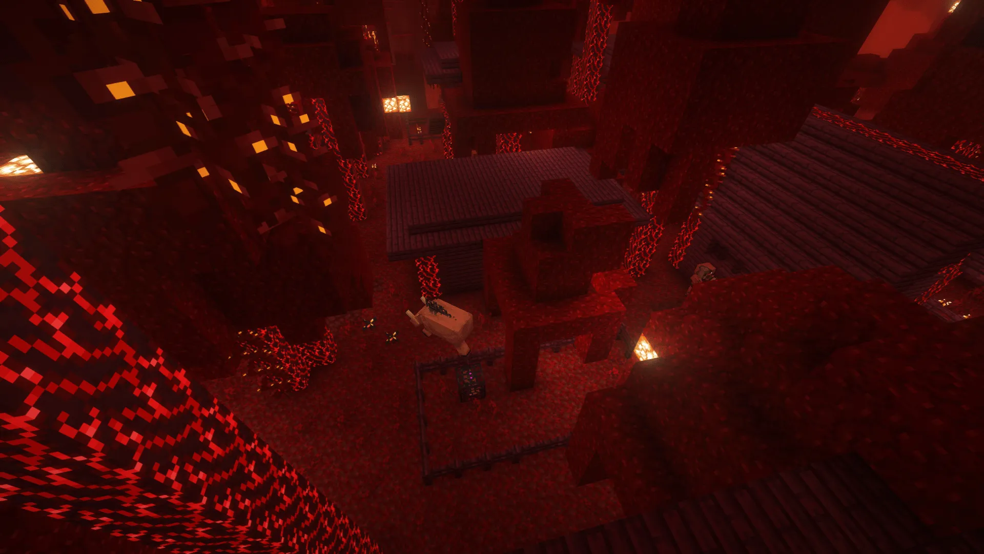 Nether Village — скриншот 2 (Моды, Minecraft)