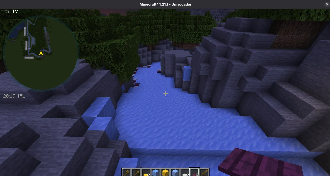 Trial Mountain Ice Boat, Карты, Minecraft