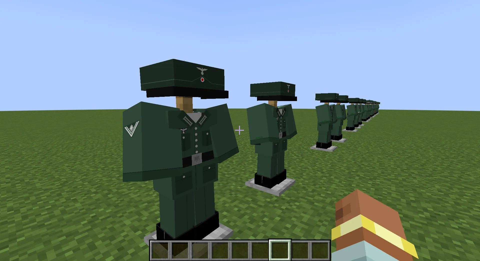 German Uniforms WW2 — скриншот 2 (Моды, Minecraft)