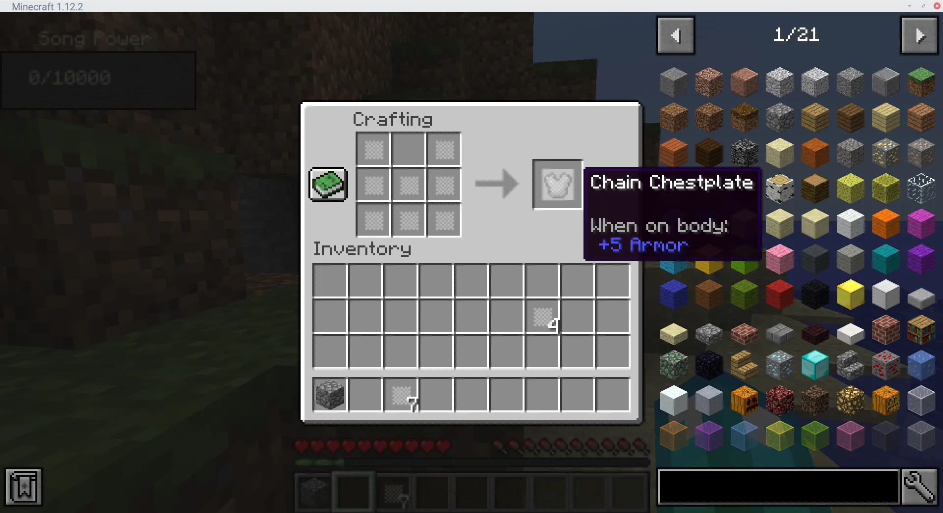 CraftingChainmail — скриншот 1 (Моды, Minecraft)